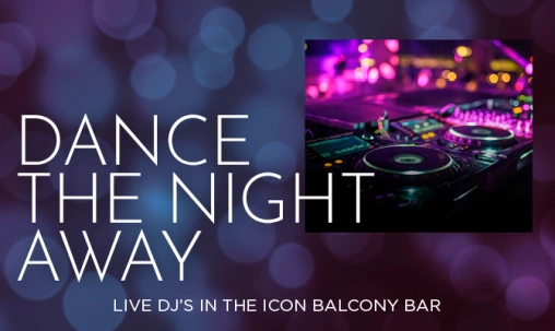 DJ in Icon Balcony Bar