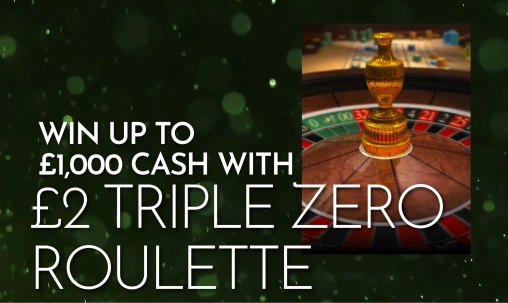 £2 Triple Zero Roulette